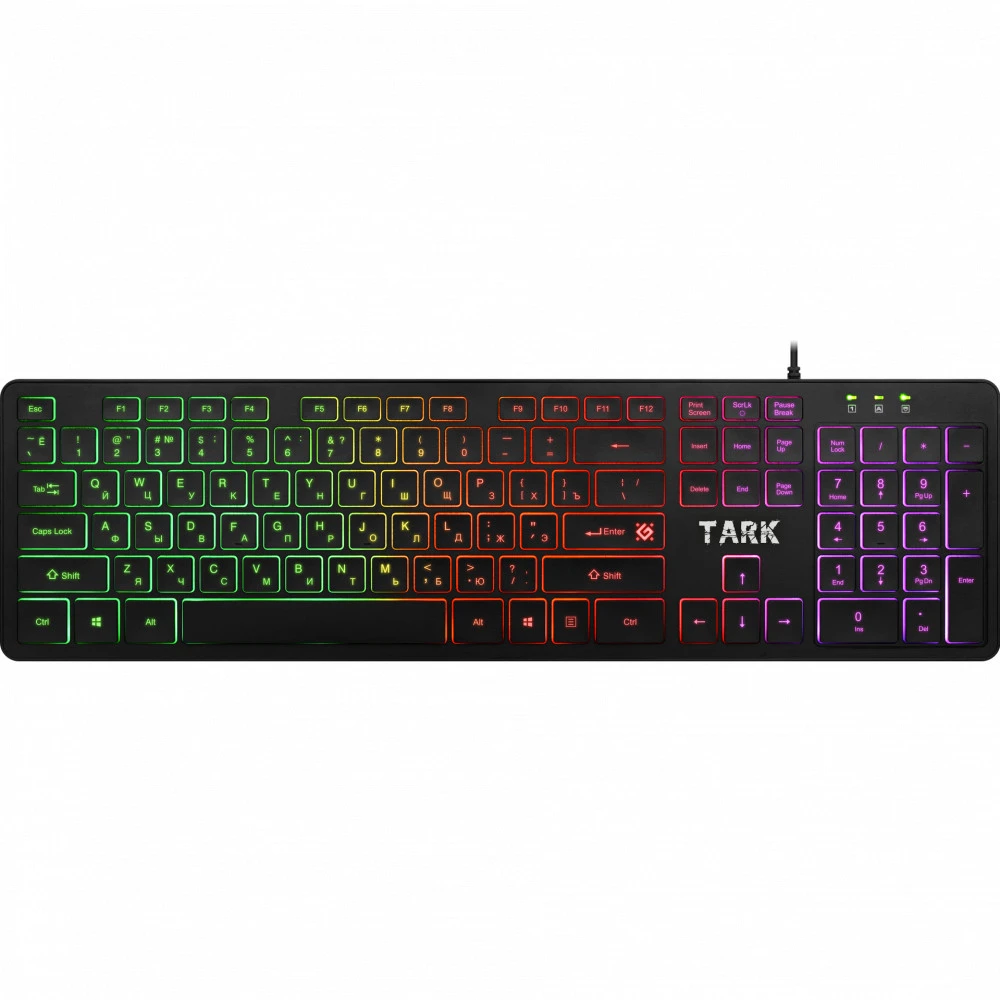 Игровой набор Defender Tark C-779 (клавиатура+мышь+коврик), Optical, 2400dpi, Backlight, USB — 5