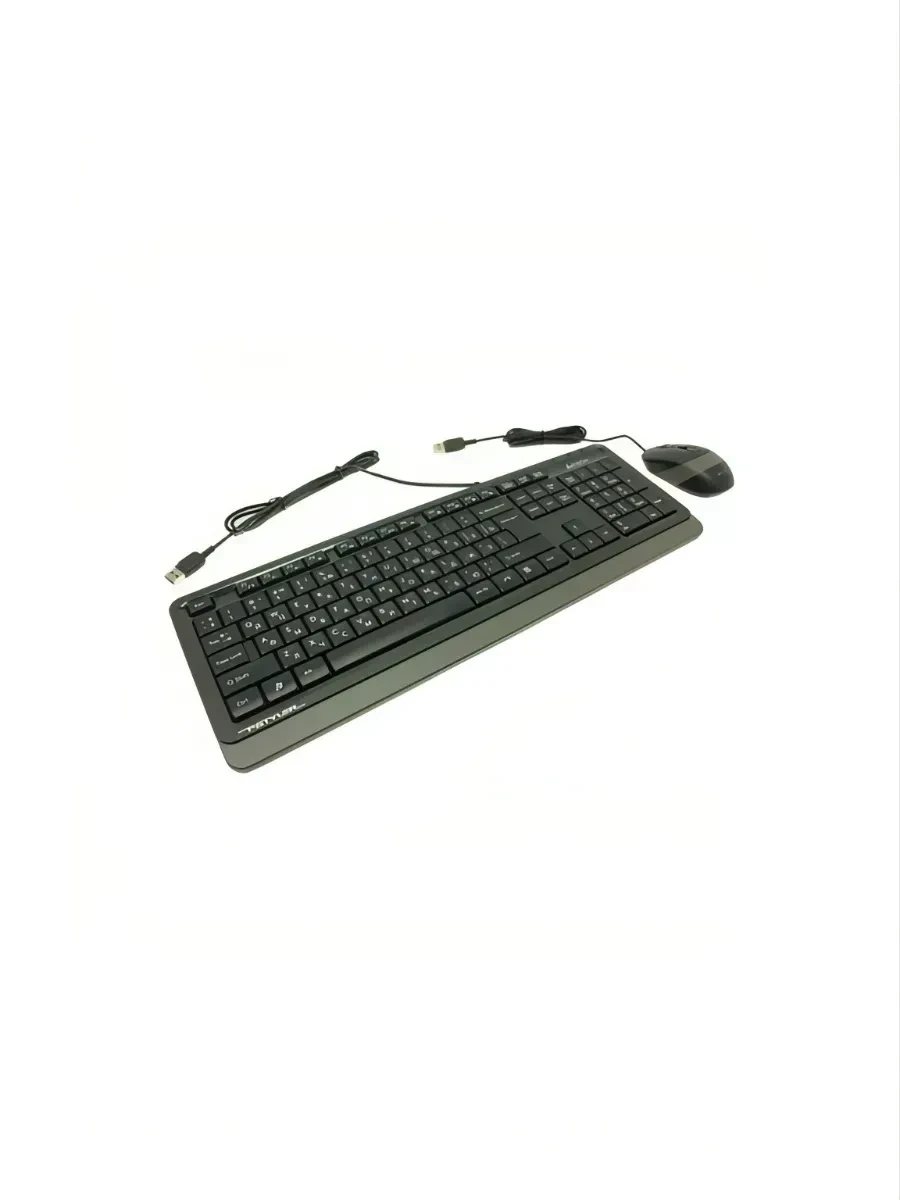 Клавиатура A4Tech Fstyler F1010, Grey, Multimedia, 1600dpi, Optical, USB + мышь — 3
