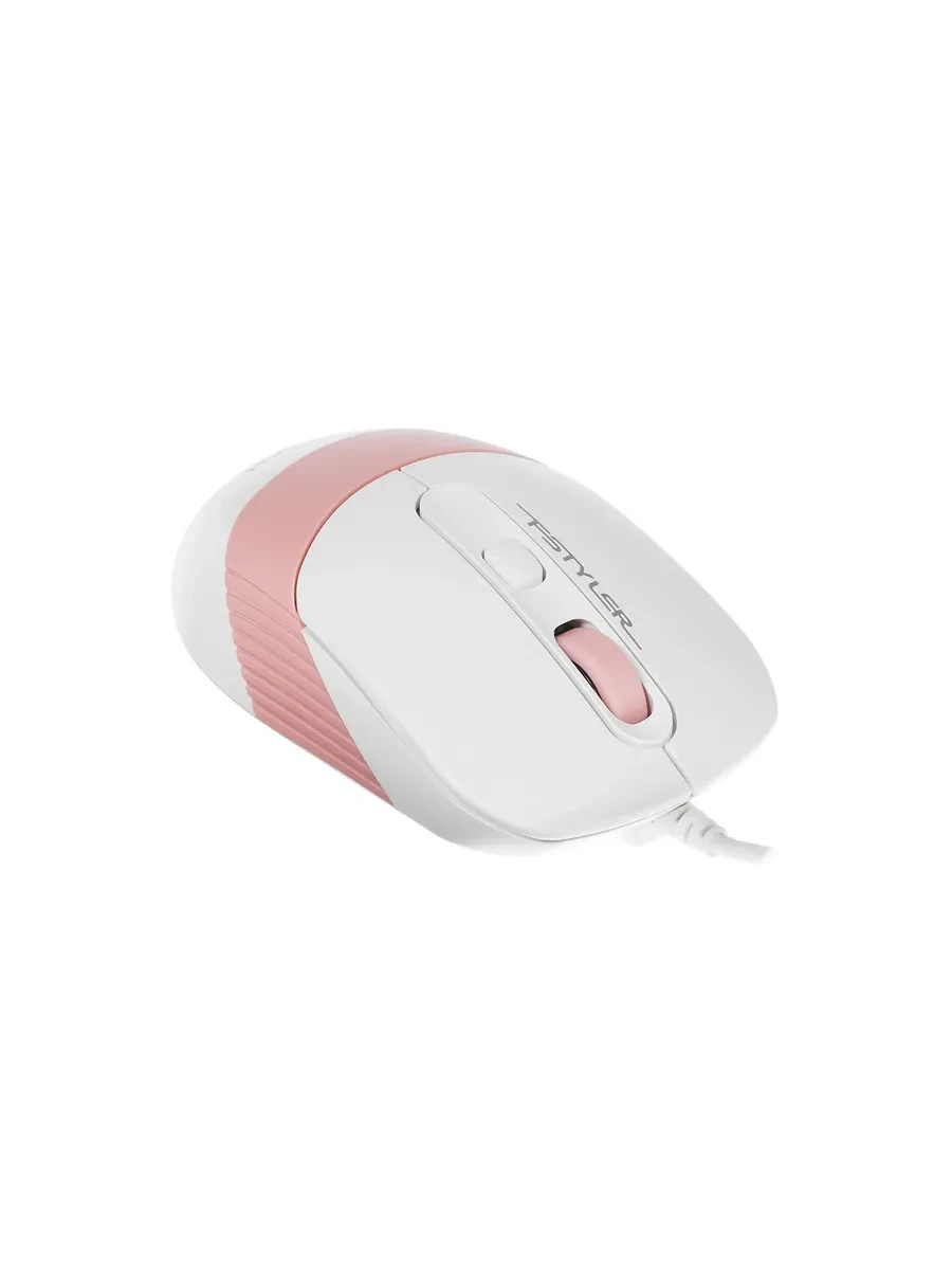 Клавиатура A4Tech Fstyler F1010, White, Multimedia,Optical, 1600dpi, USB + мышь — 2