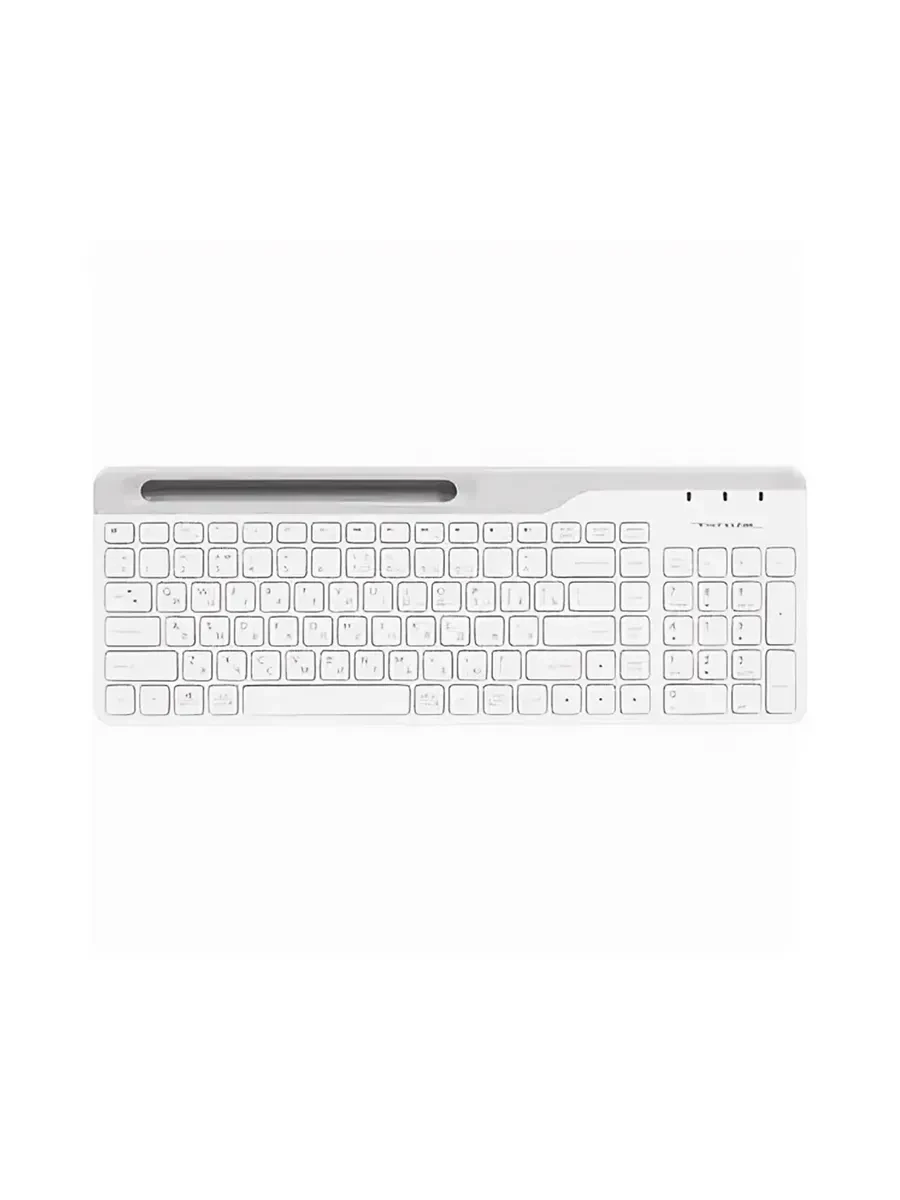 Клавиатура A4Tech Fstyler FB2535C, Icy White + мышь, Wireless, Multimedia, 1xAA, BT, USB — 3