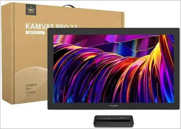 Графический планшет-монитор Huion Kamvas Pro 27, 16384 уровня