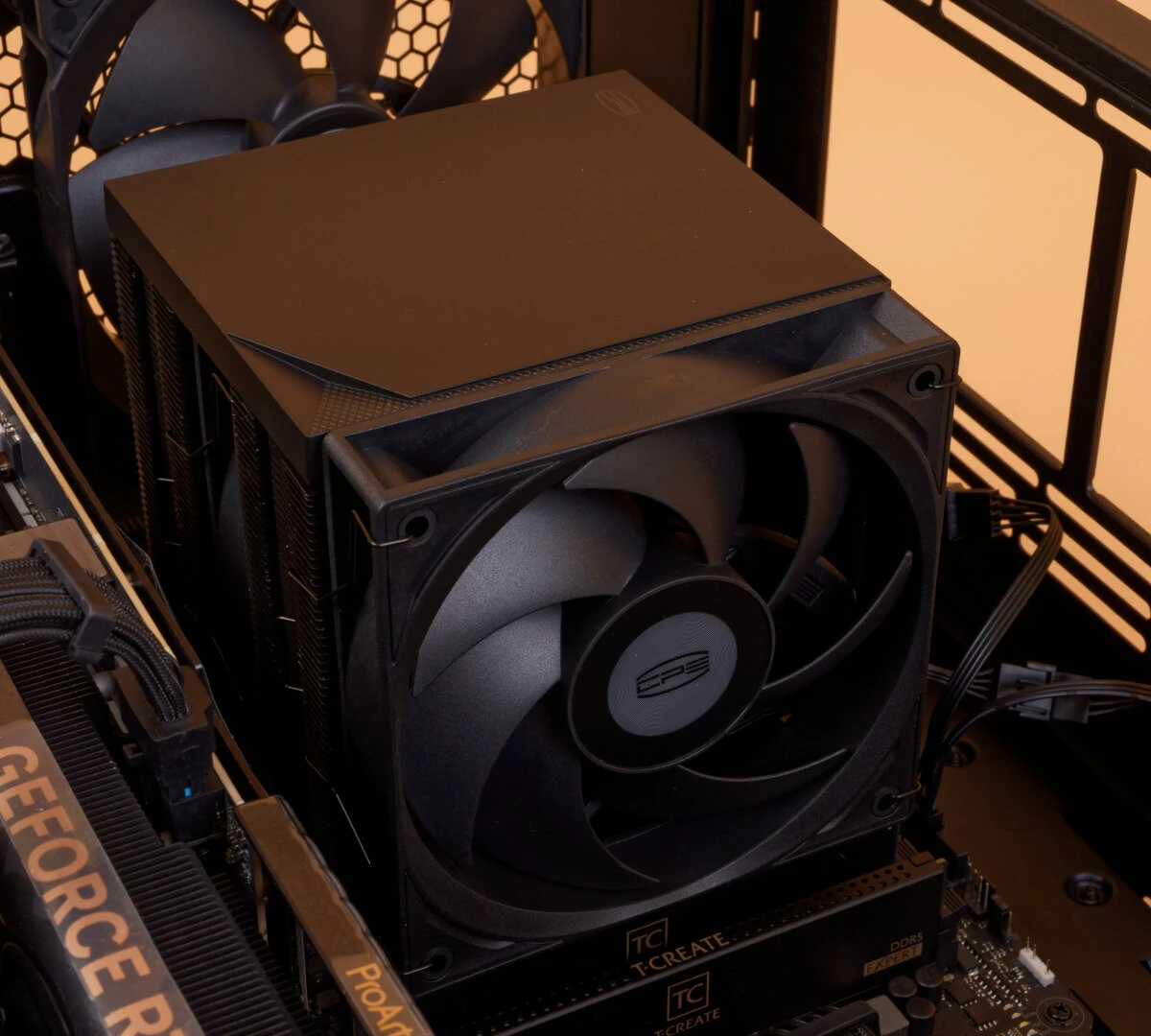 Вентилятор для процессора PCCooler RT720 BK TDP 270W 4-pin PWM Intel/AMD Черный