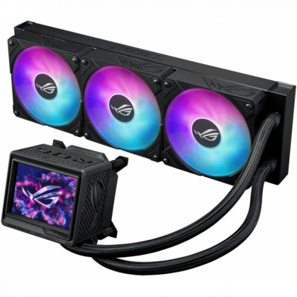 Водяное охлаждение ASUS ROG RYUJIN III 360, LCD — 2