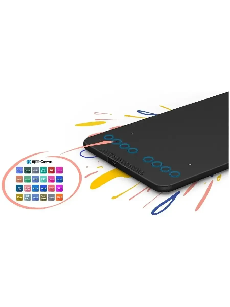 Графический планшет XP-Pen Deco mini 7W V2 — 2