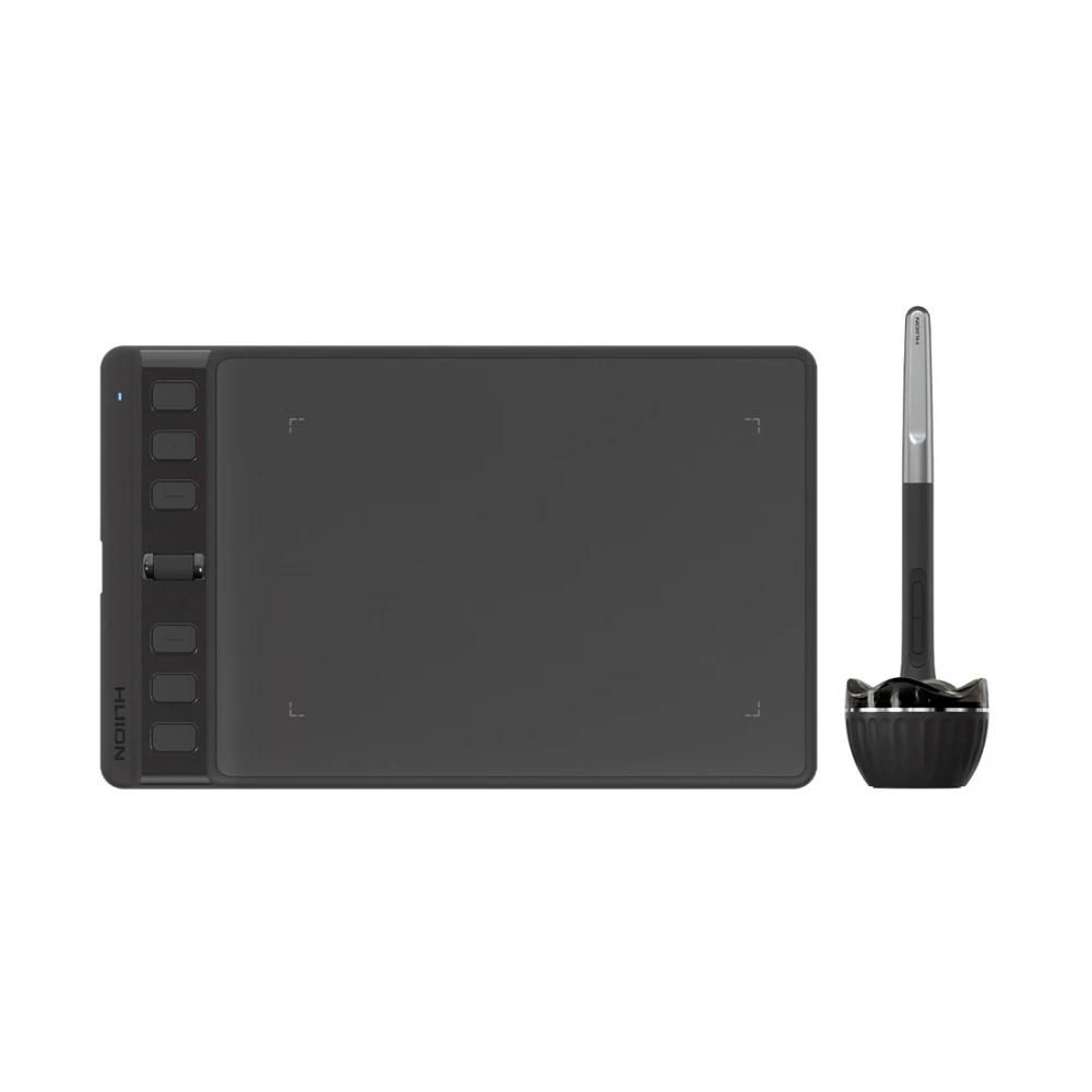 Графический планшет Huion Inspiroy 2S H641P-P, Pink, 6.3"x3.9", беспроводное перо, USB Type-C — 3