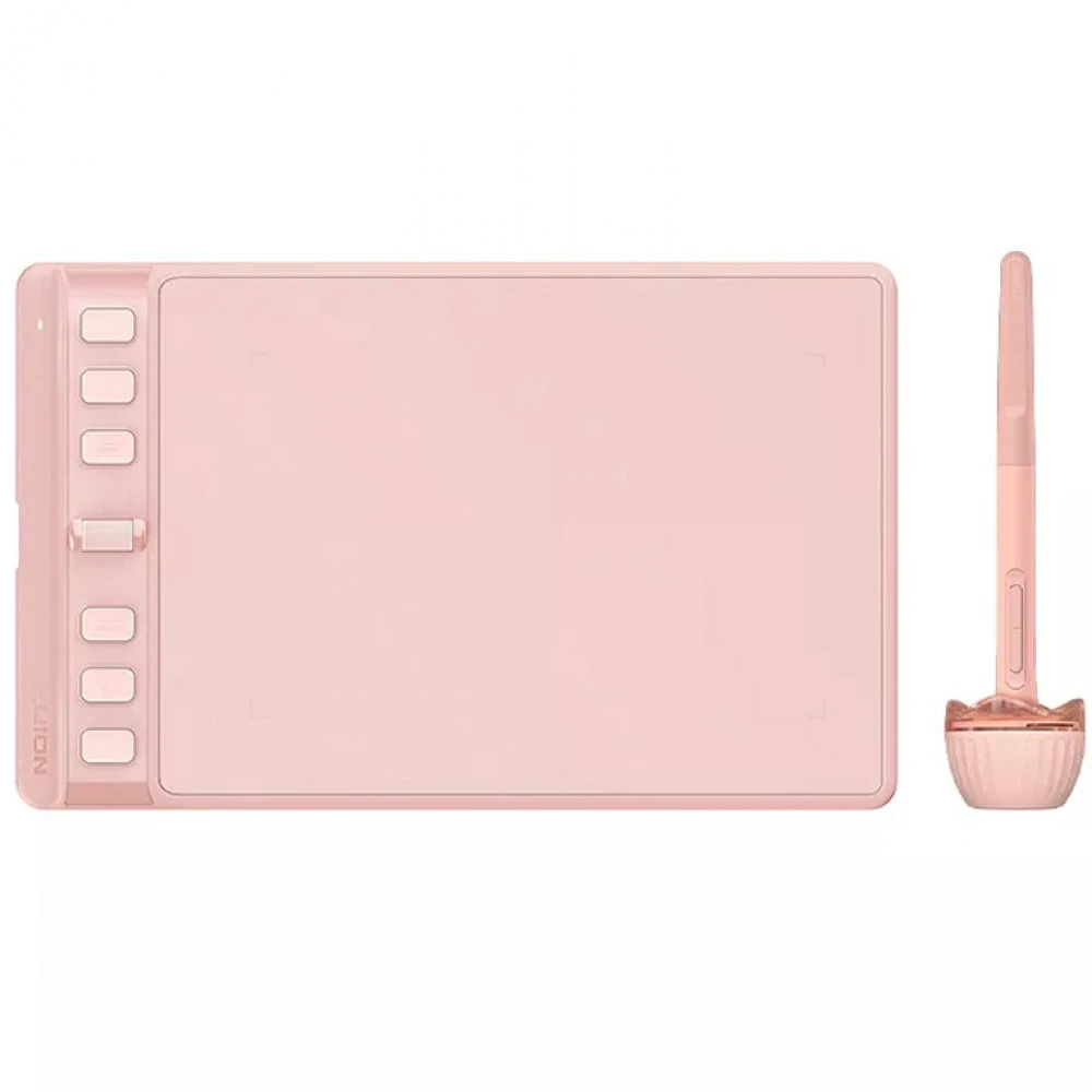 Графический планшет Huion Inspiroy 2S H641P-P, Pink, 6.3"x3.9", беспроводное перо, USB Type-C — 4