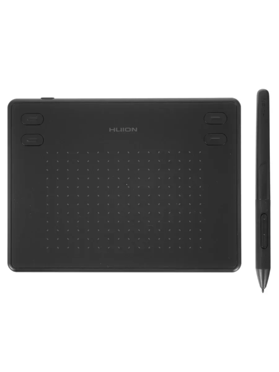 Графический планшет Huion Inspiroy RTE-100, 4.8"x3", беспроводное перо, microUSB — 2