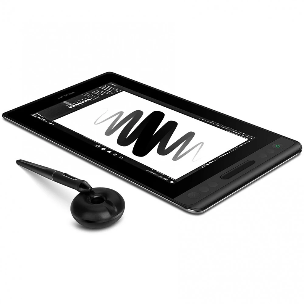 Графический планшет Huion Kamvas Pro 12, 11.6"x6.5", беспроводное перо, BT, USB Type-C — 4