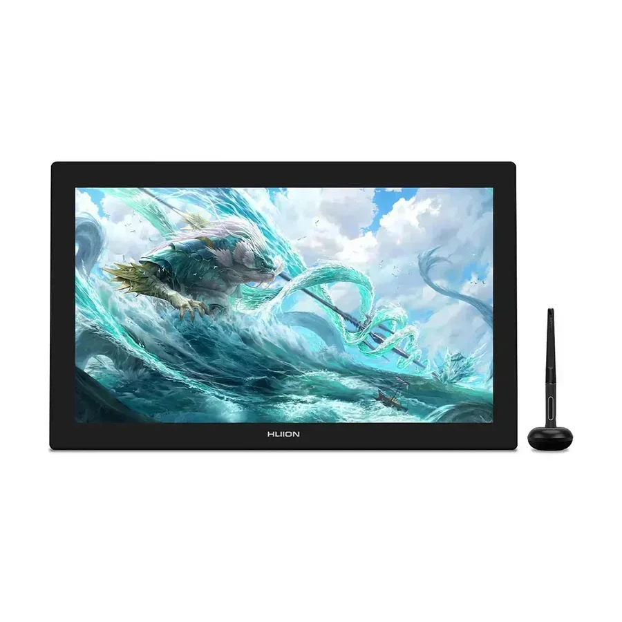 Графический планшет Huion Kamvas Pro 24 (4K), 20.7"x11.6", беспроводное перо, мини-клавиатура — 2