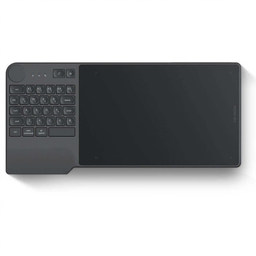Графический планшет Huion KEYDIAL 2 KD200, 8.9"x5.6", беспроводное перо, BT5.0, USB Type-C — 3
