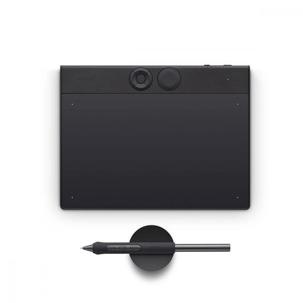 Графический планшет Wacom Intuos Pro Small PTK470K0, 8.5"x6.4", беспроводное перо, BT5.3, USB Type-C — 3