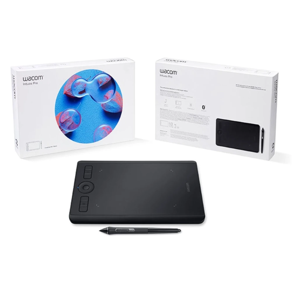 Графический планшет Wacom Intuos Pro, 6.3"x3.9", беспроводное перо, USB, BT — 2