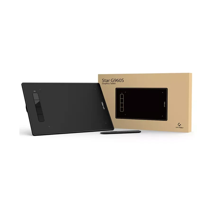 Графический планшет XP-Pen Star G960S, 6"x4", беспроводное перо, USB — 3