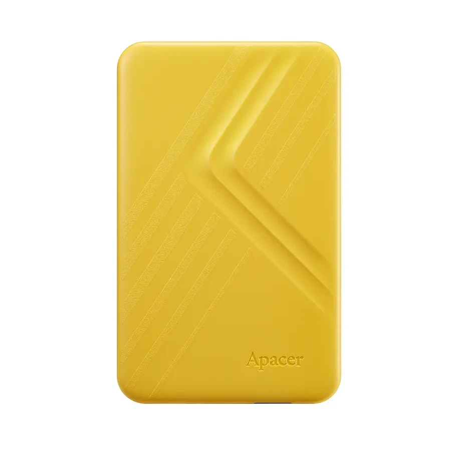 Внешний HDD Apacer AC236 1TB, 2.5", USB 3.1, жёлтый — 2