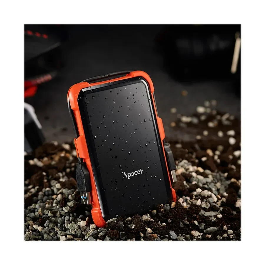 Внешний HDD Apacer AC630 2TB, 2.5", USB 3.1, оранжевый — 4