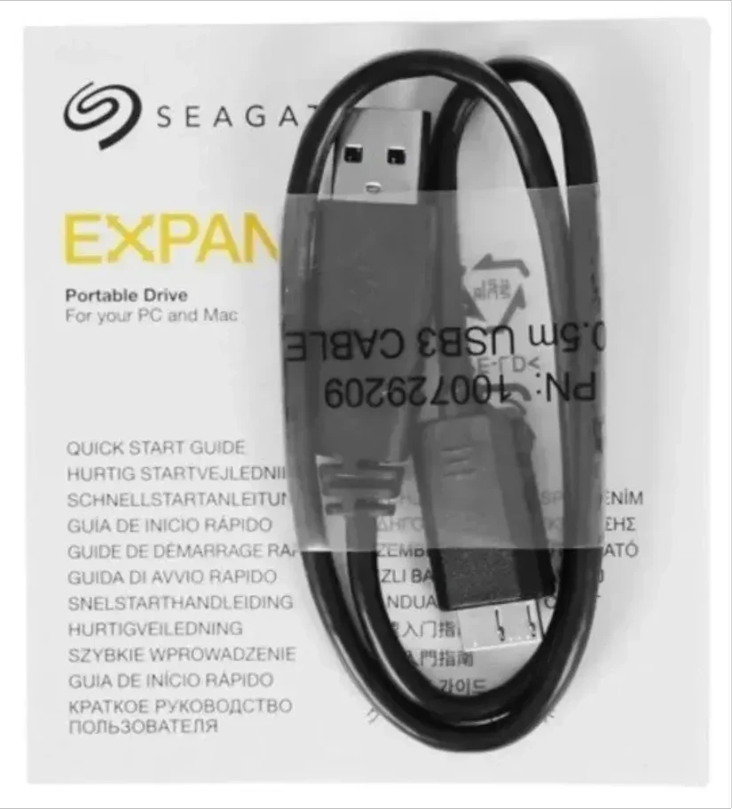 HDD Seagate Expansion, 2TB, USB 3.0, внешний, чёрный — 3