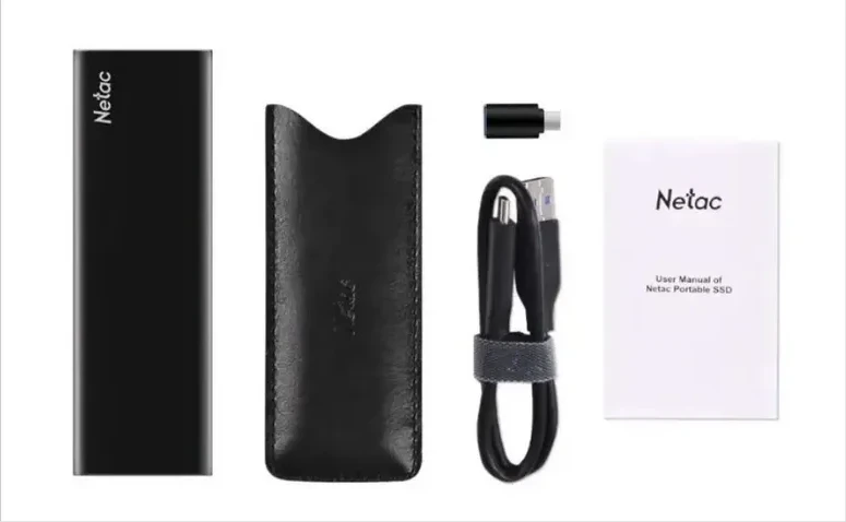 Disk Netac Z SLIM, 500GB, чёрный — 3