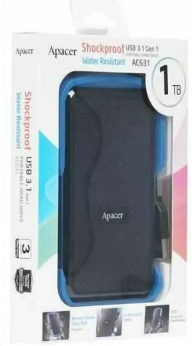 Disk Apacer AC631, 1TB, 2.5", синий — 4