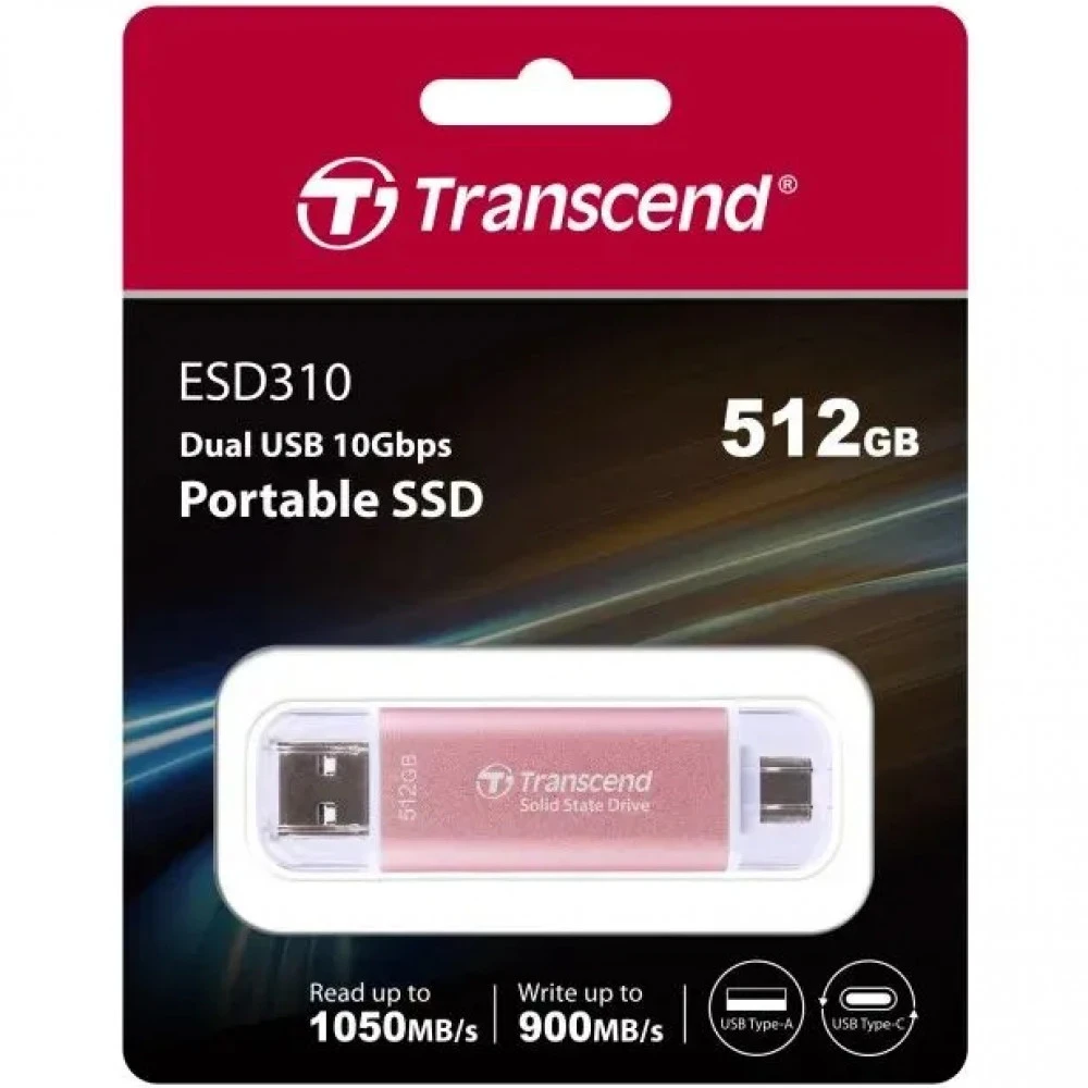 Внешний накопитель SSD Transcend TS512GESD310P 512GB — 4