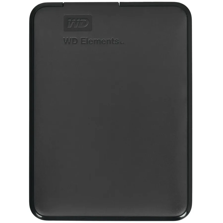 Внешний жёсткий диск WD Elements Portable, 6 ТБ, 2.5", USB 3.2 Gen 1, чёрный — 2