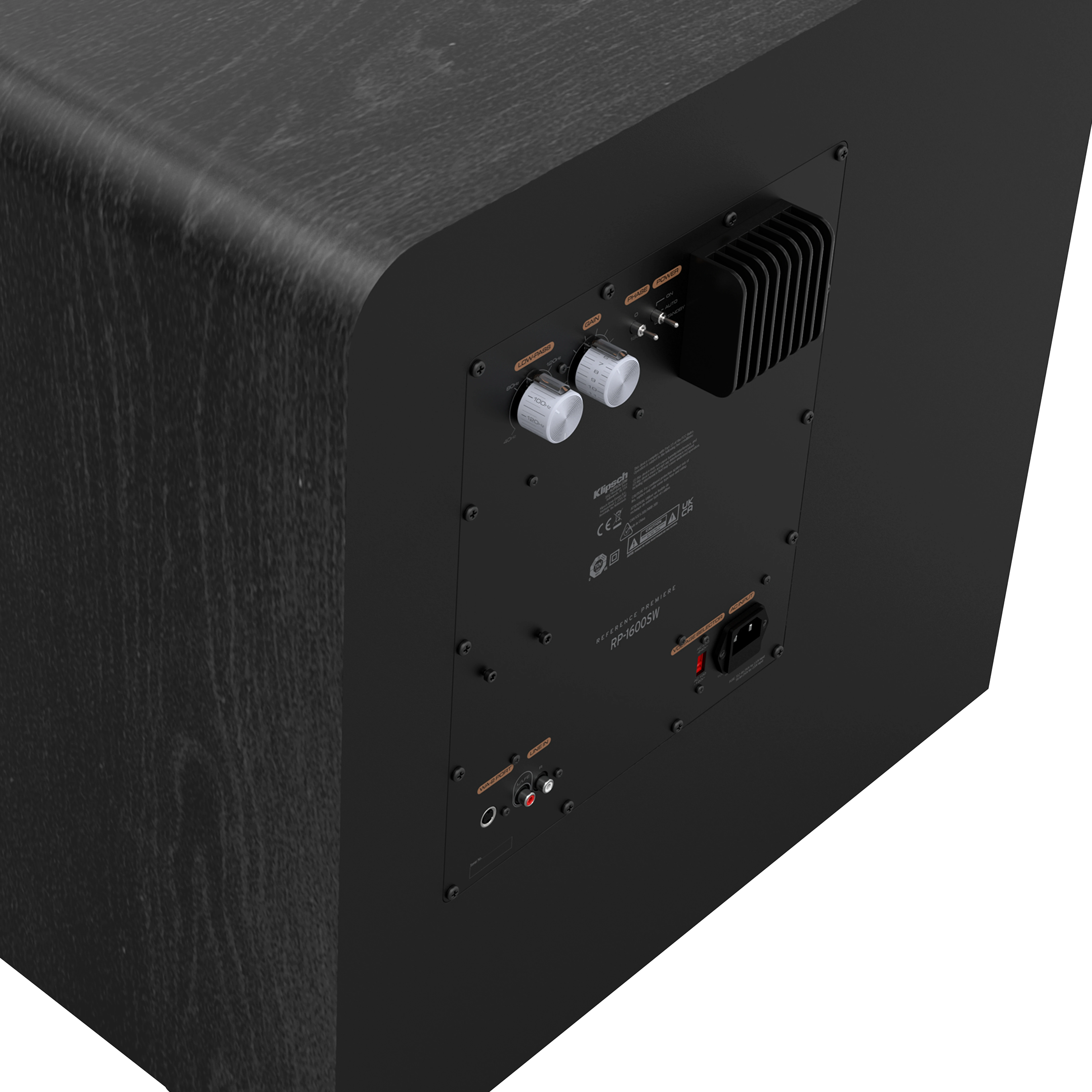 Klipsch Reference Premiere RP-1600SW 16-Inch Subwoofer, Black — 4