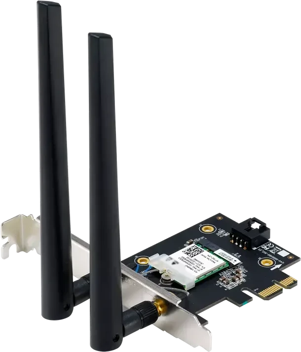 Сетевая карта Asus PCE-BE6500, 2882+2882+688 Мбит/с,802.11(be/a/b/g/n/ac/ax),2.4+5+6GHz,PCI Express — 5