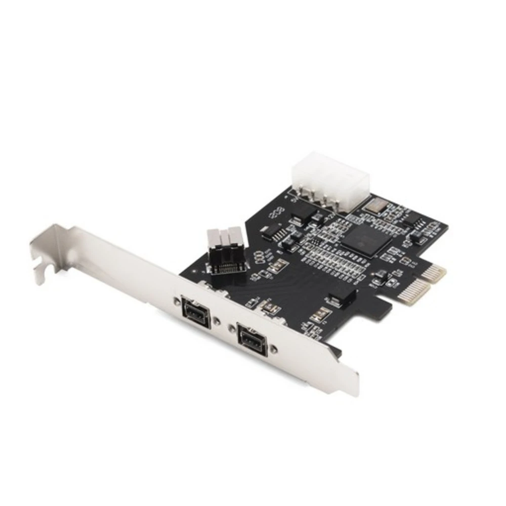 Контроллер PCI-Ex1 to 2хIEEE 1394B (ext) + 1хIEEEB 1394B (int), Deluxe DLCe-1394B