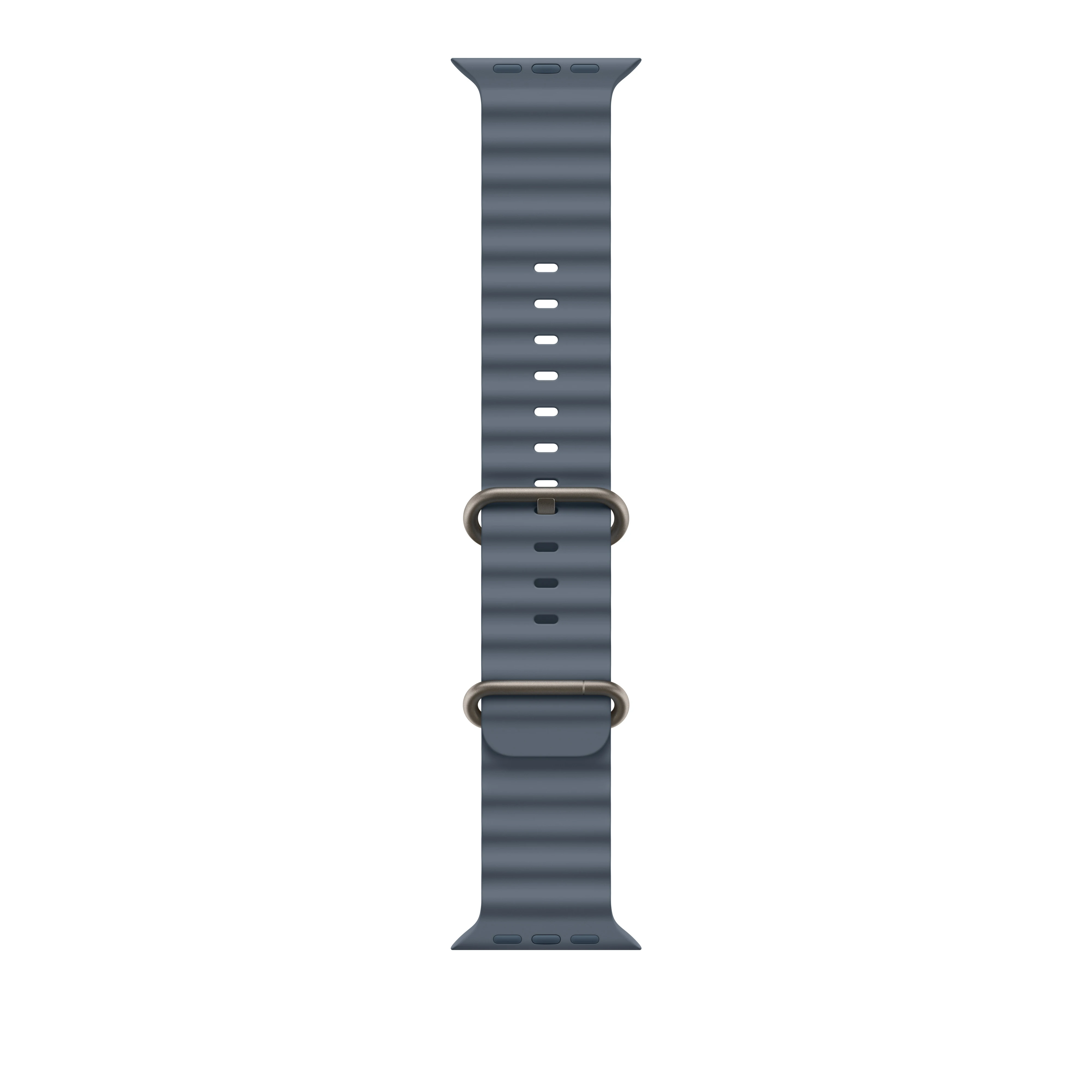 Ремешок 49mm Anchor Blue Ocean Band - Natural Titanium Finish