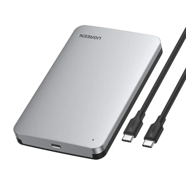 Кейс Ugreen CM300, 2.5" SATA, USB-C — 2