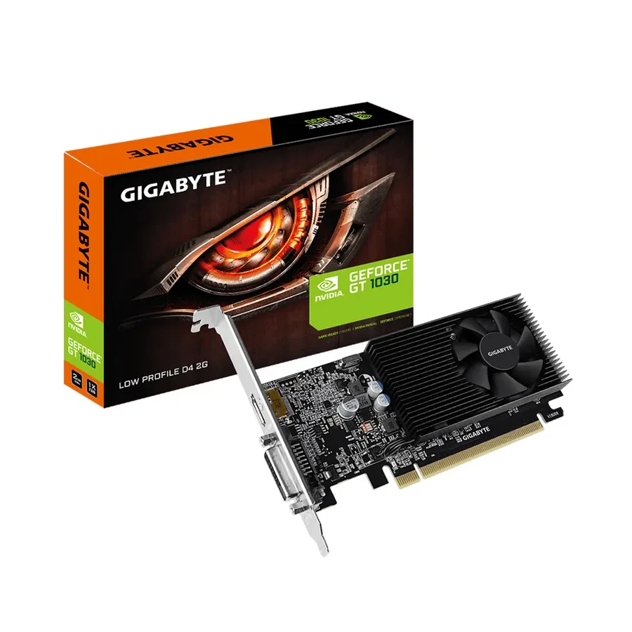 Видеокарта Gigabyte GT1030 Low Profile, 2GB DDR4