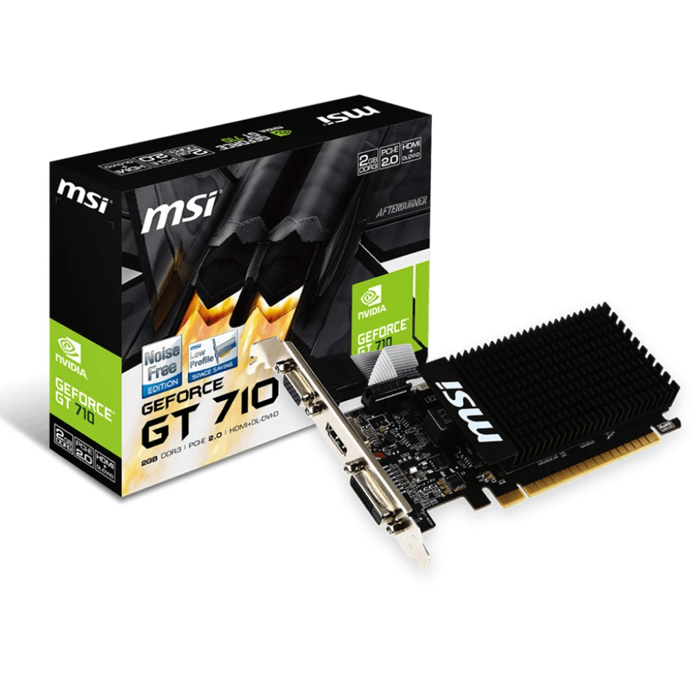 Видеокарта MSI GeForce GT 710, 2GB DDR3