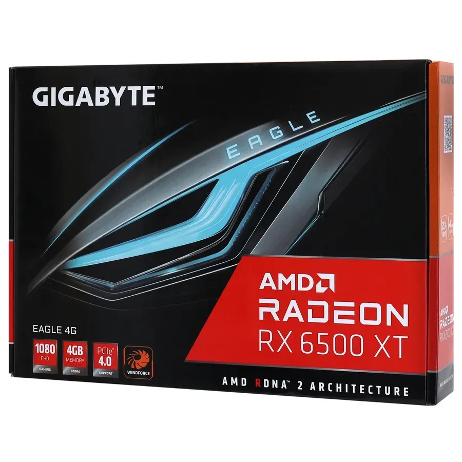 Видеокарта Gigabyte Radeon RX 6500 XT EAGLE, 4GB GDDR6 — 2