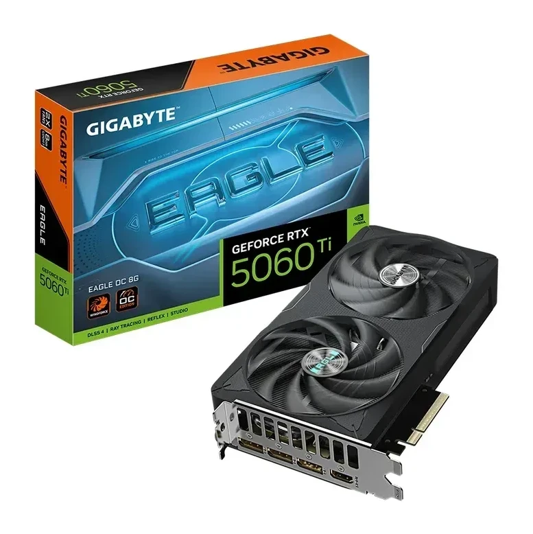 Видеокарта Gigabyte GeForce RTX 5060 Ti EAGLE OC, 8GB GDDR7 — 4