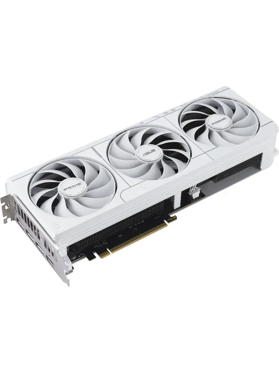 Видеокарта ASUS GeForce PRIME RTX 5070, 12GB GDDR7, белая — 3