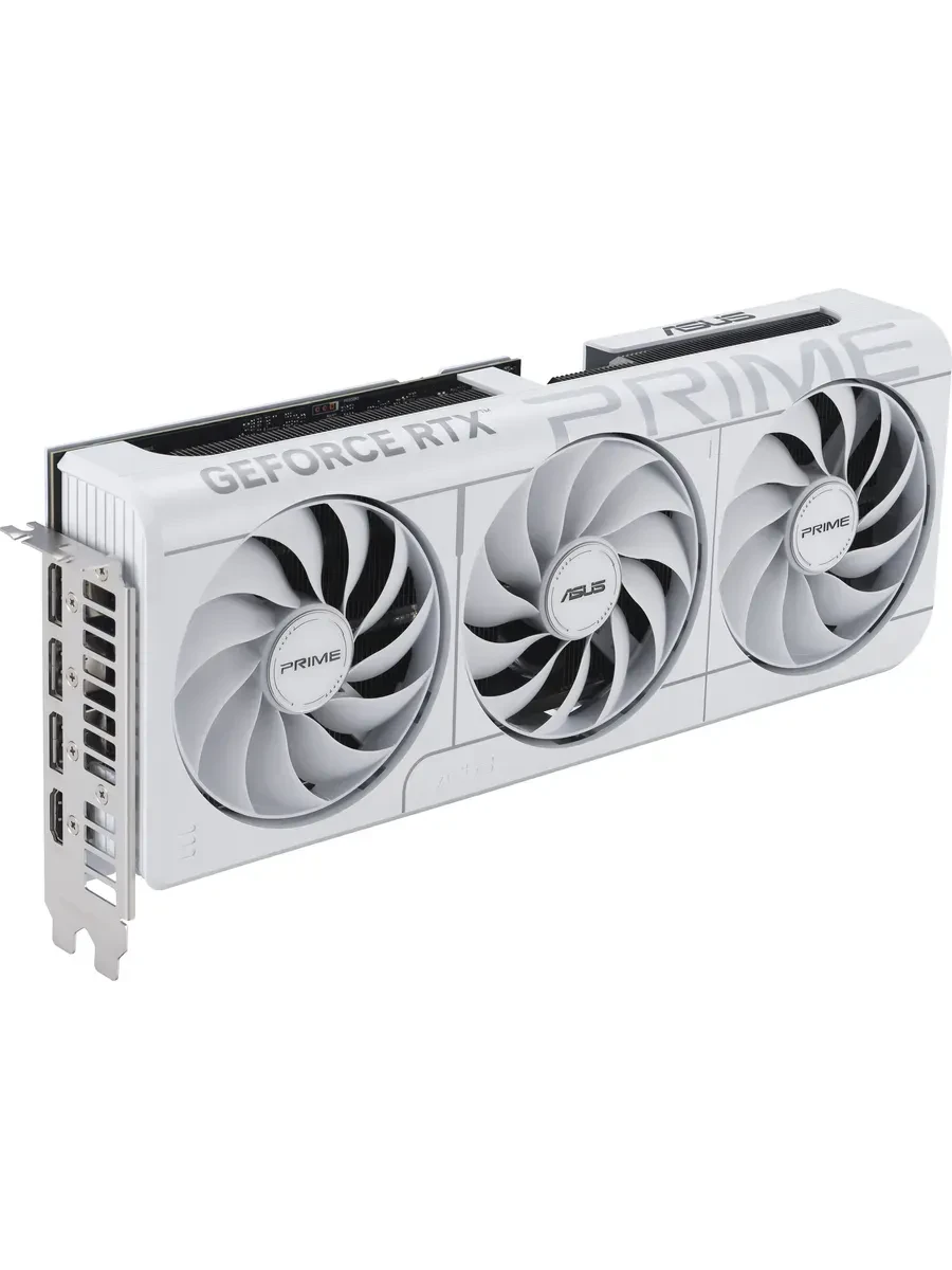Видеокарта ASUS GeForce PRIME RTX 5070, 12GB GDDR7, белая — 5