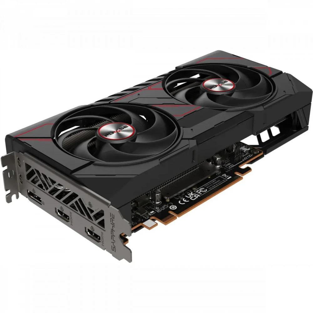 Видеокарта SAPPHIRE PULSE AMD Radeon RX 9060 XT, 16GB GDDR6 — 2