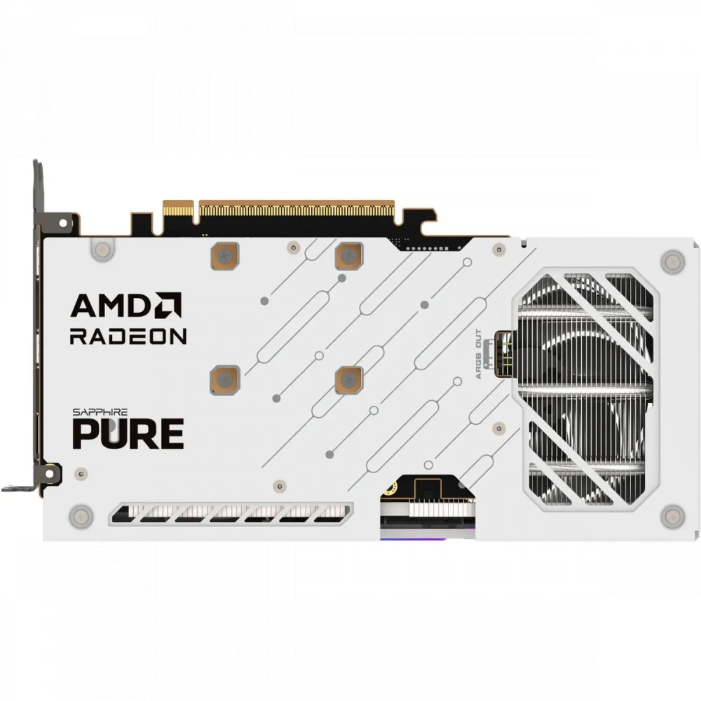 Видеокарта SAPPHIRE PURE AMD Radeon RX 9060 XT OC, 16GB GDDR6 — 5