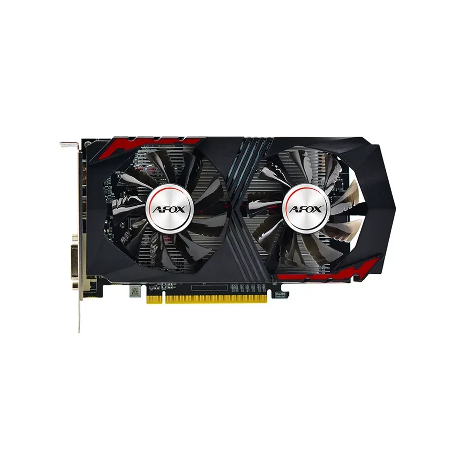 Видеокарта AFOX GTX1050Ti GAMING, 4GB GDDR5, 128bit, DP, HDMI, DVI — 2