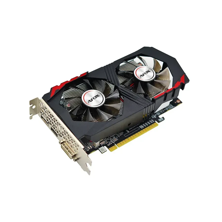 Видеокарта AFOX GTX1050Ti GAMING, 4GB GDDR5, 128bit, DP, HDMI, DVI — 3