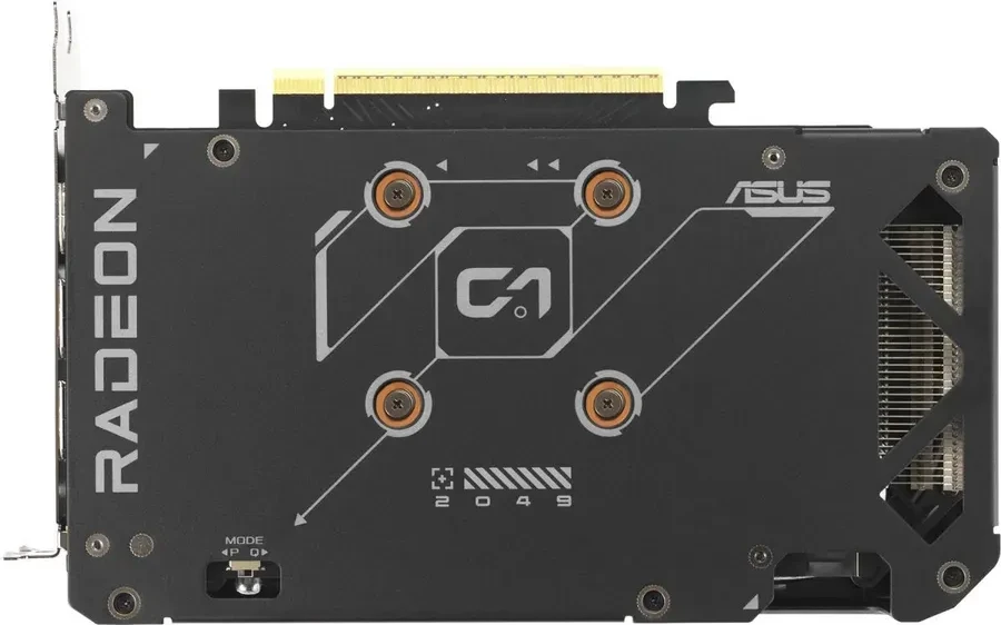 Видеокарта ASUS RX 9060 XT DUAL, 16GB GDDR6 — 4