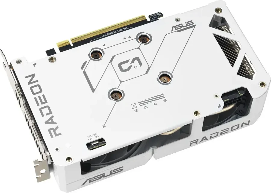 Видеокарта ASUS RX 9060 XT DUAL, 16GB GDDR6, белая — 4