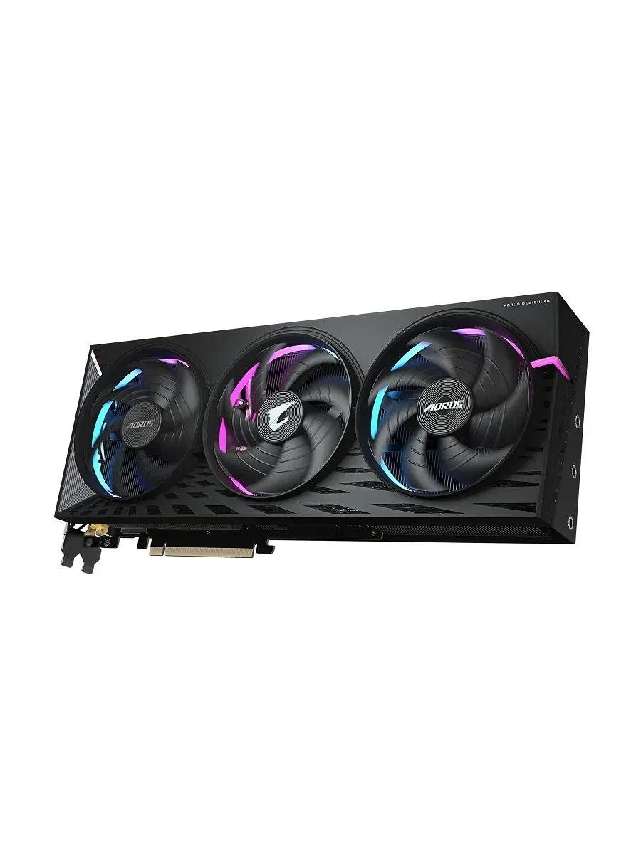 Видеокарта Gigabyte RX 9070 XT AORUS ELITE, 16GB — 3