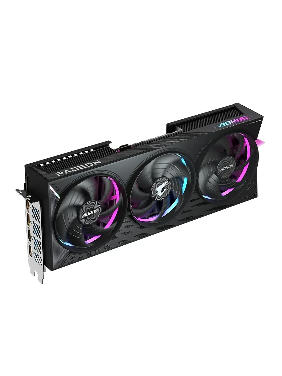 Видеокарта Gigabyte RX 9070 XT AORUS ELITE, 16GB — 4