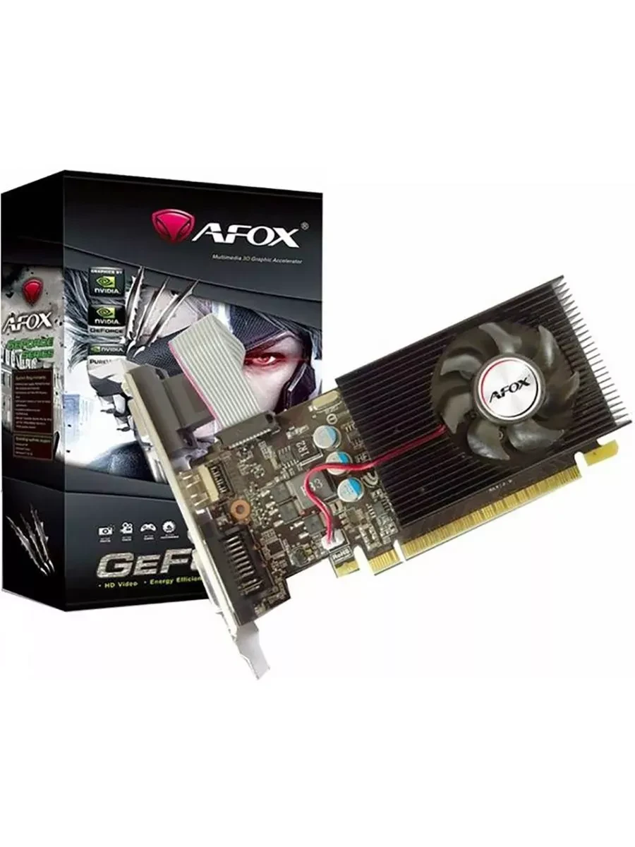 Видеокарта Afox GT 730, 4GB DDR3, VGA/DVI/HDMI — 2
