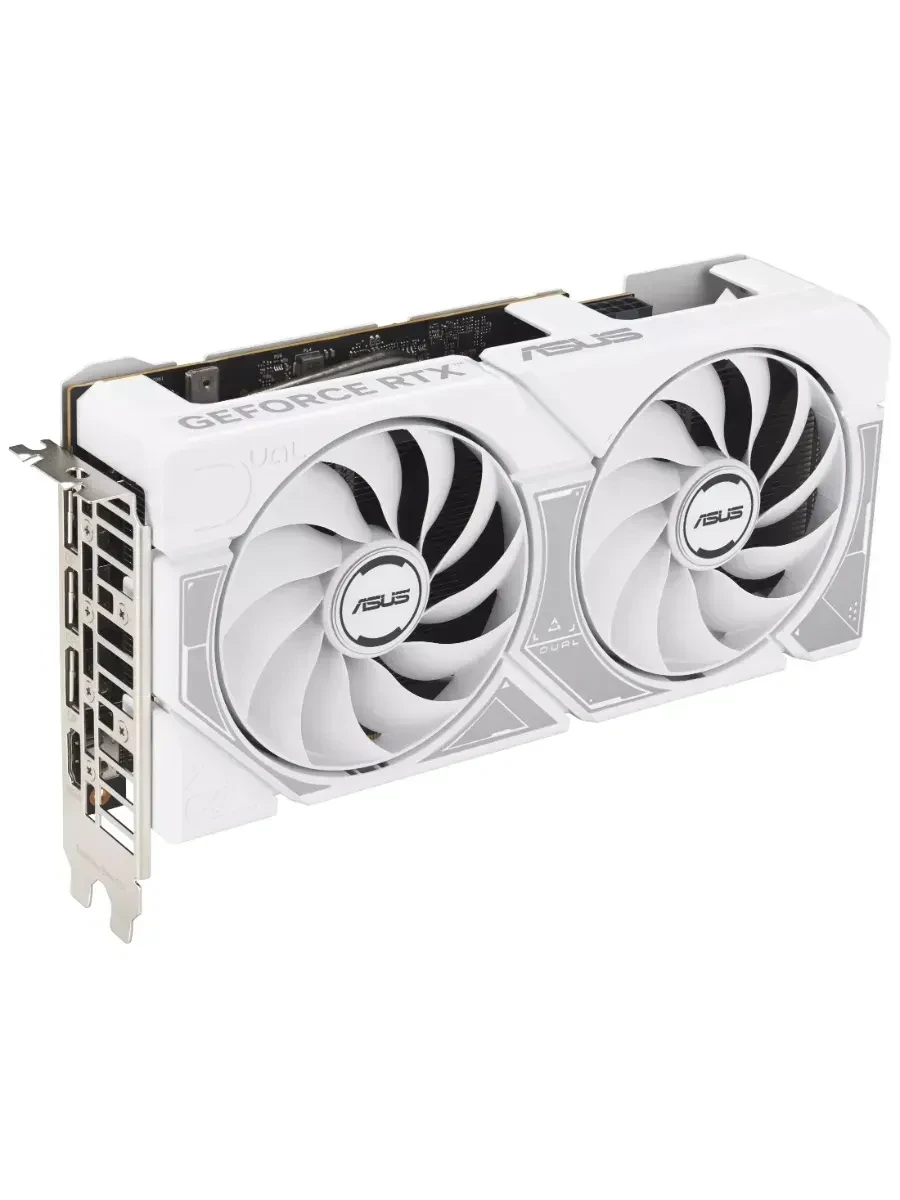Видеокарта ASUS DUAL RTX5060 White OC, 8GB GDDR7 — 2