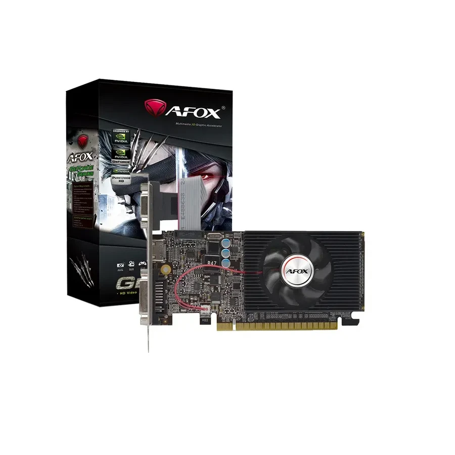 Видеокарта AFOX GT610 2GB DDR3, 64bit, HDMI, DVI, VGA — 3