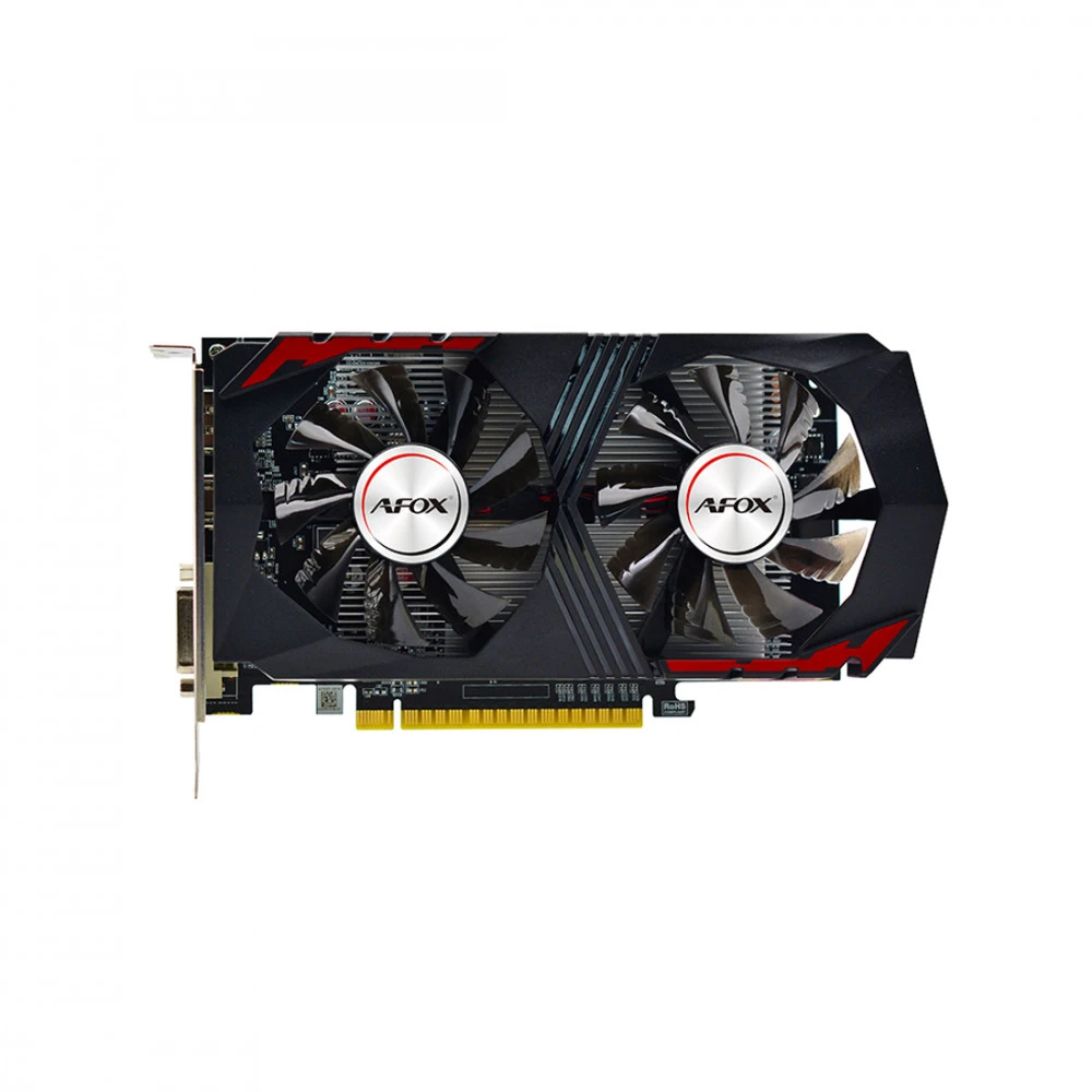 Видеокарта AFOX GTX 1050 Ti GAMING, 4GB GDDR5 — 4