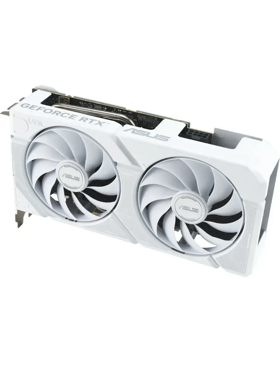 Видеокарта ASUS GeForce RTX 5060 Ti DUAL OC, 16GB GDDR7, белая — 3