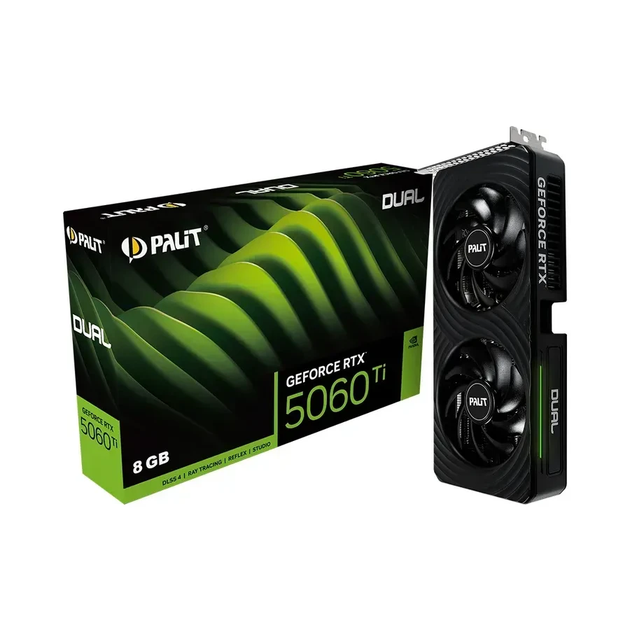 Видеокарта PALIT RTX5060Ti DUAL, 8GB GDDR6 — 3