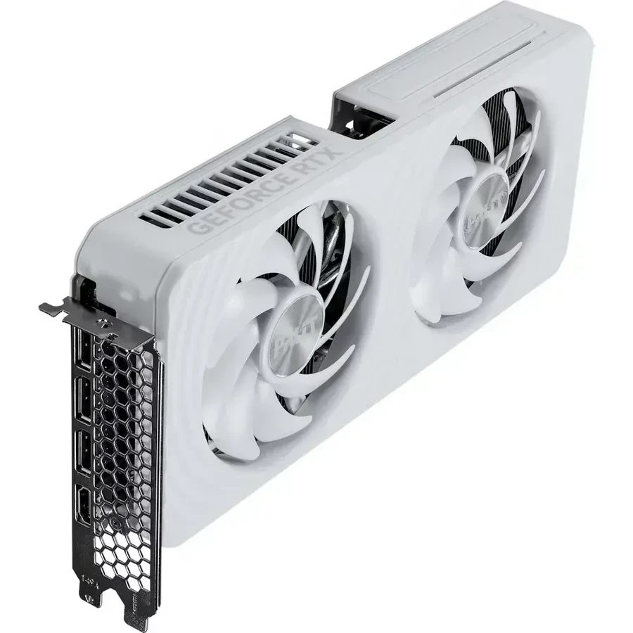 Видеокарта PALIT GeForce RTX5060Ti WHITE OC, 8GB GDDR7 — 4